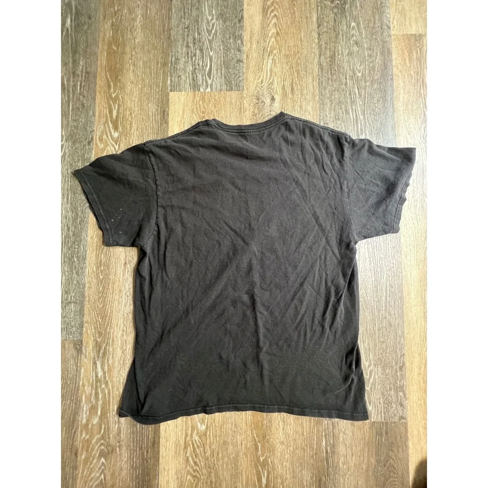 Freeze NASA Graphic Tee Mens Large Black Space Shuttle Galaxy Splatter Shirt - Picture 5 of 5